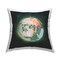 Disco Ball in Space Decorative Printed Throw Pillow Design by Grace Popp, 18 x 7 x 18
